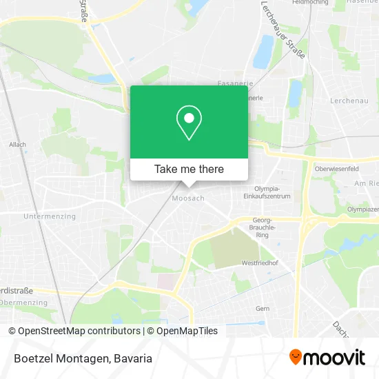 Карта Boetzel Montagen