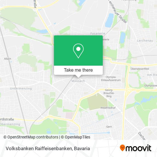 Volksbanken Raiffeisenbanken map