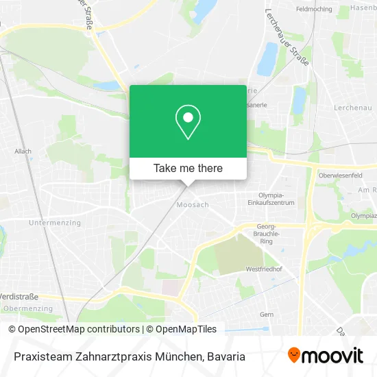 Карта Praxisteam Zahnarztpraxis München