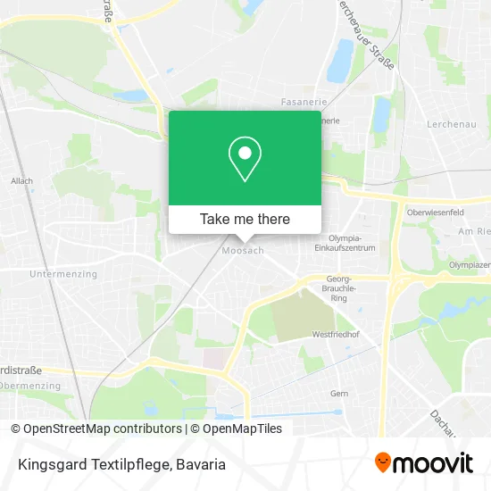 Карта Kingsgard Textilpflege