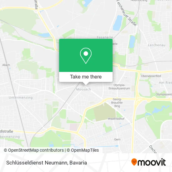 Карта Schlüsseldienst Neumann