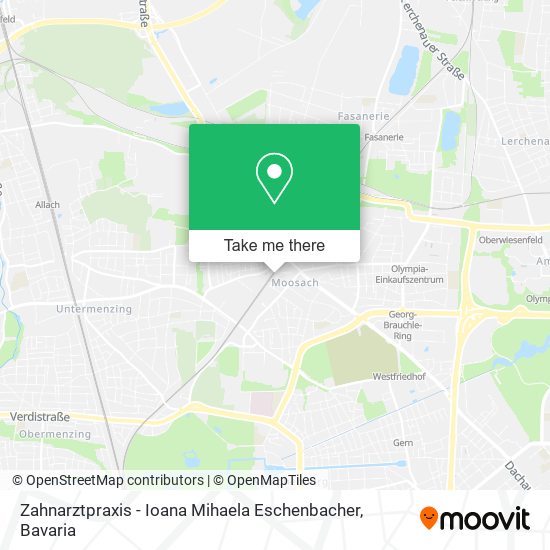 Zahnarztpraxis - Ioana Mihaela Eschenbacher map