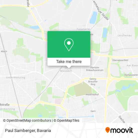 Карта Paul Samberger