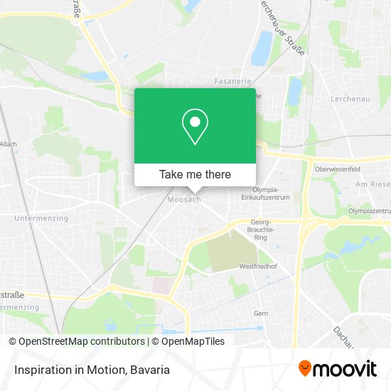 Inspiration in Motion map