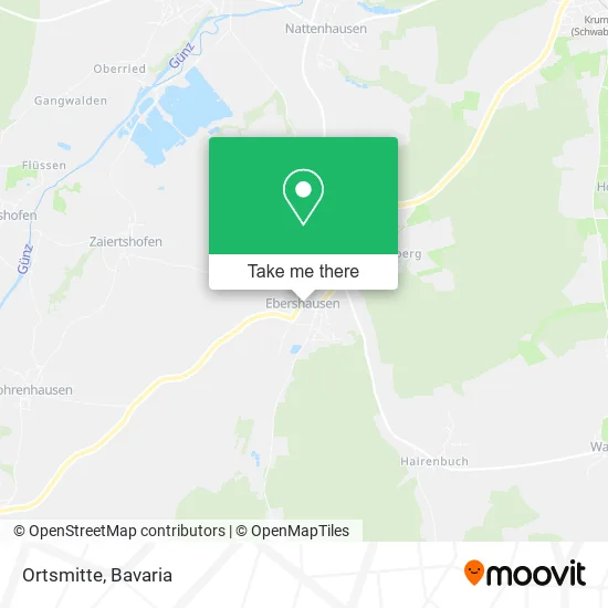 Карта Ortsmitte