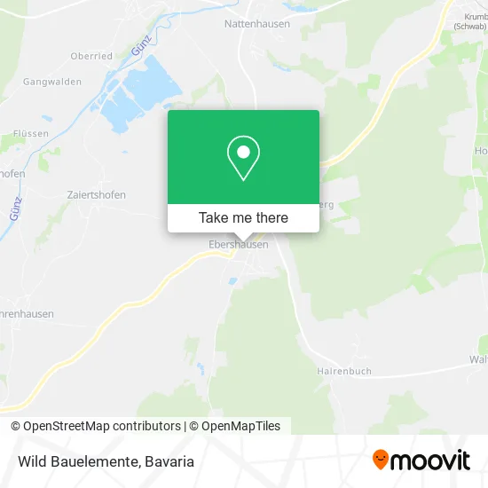 Карта Wild Bauelemente