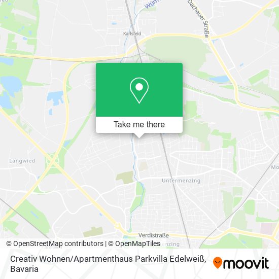 Creativ Wohnen / Apartmenthaus Parkvilla Edelweiß map