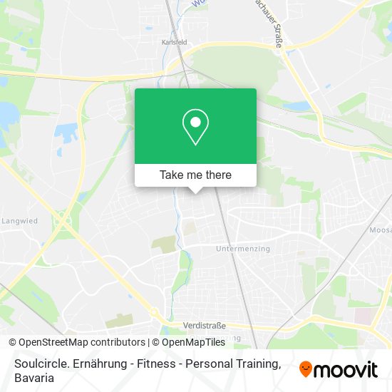 Soulcircle. Ernährung - Fitness - Personal Training map