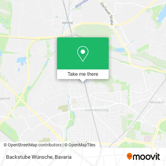 Карта Backstube Wünsche