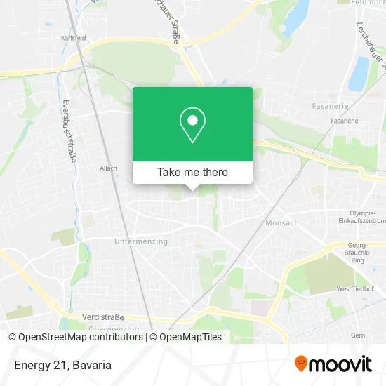 Карта Energy 21