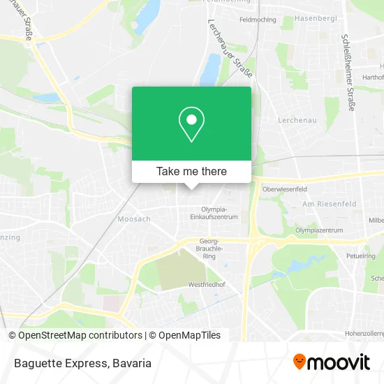 Карта Baguette Express