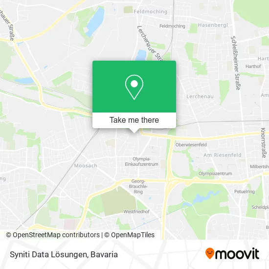 Карта Syniti Data Lösungen