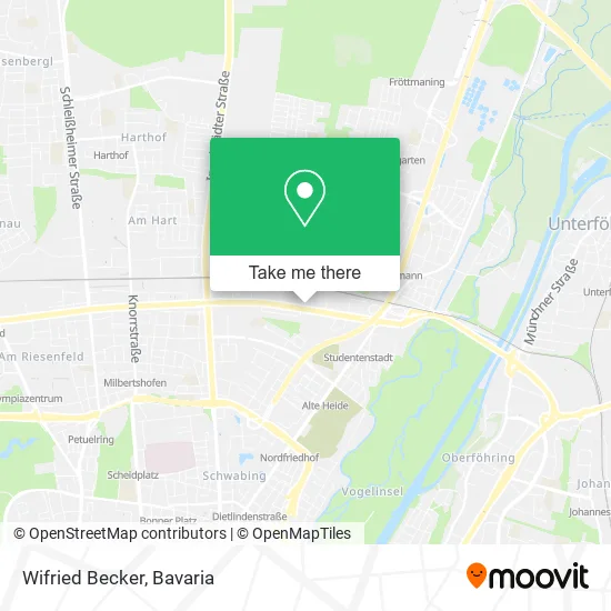 Карта Wifried Becker