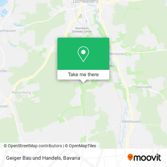 Карта Geiger Bau und Handels