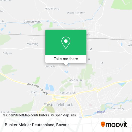 Bunker Makler Deutschland map