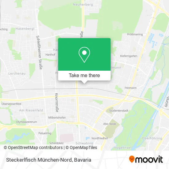 Карта Steckerlfisch München-Nord