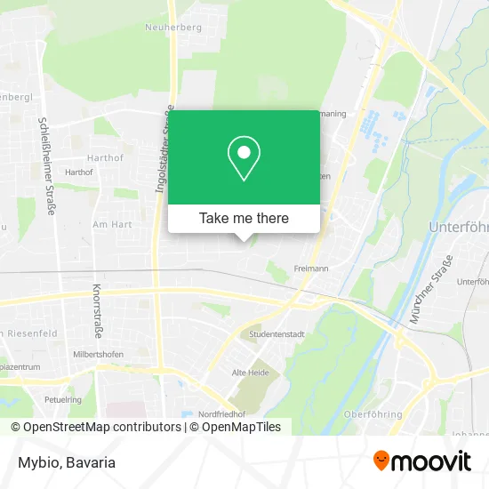 Карта Mybio
