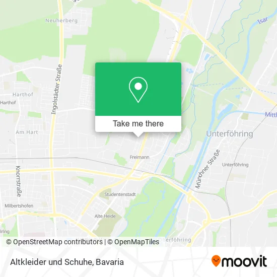 Карта Altkleider und Schuhe