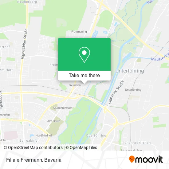 Карта Filiale Freimann