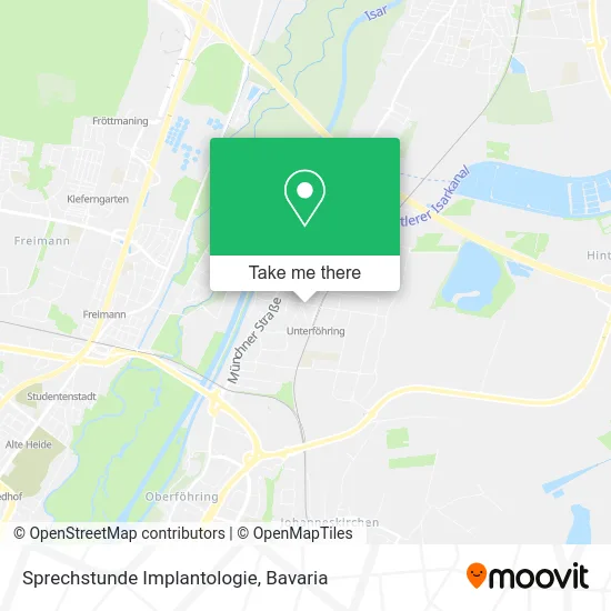 Карта Sprechstunde Implantologie