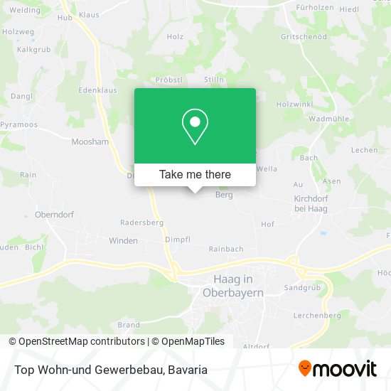 Top Wohn-und Gewerbebau map