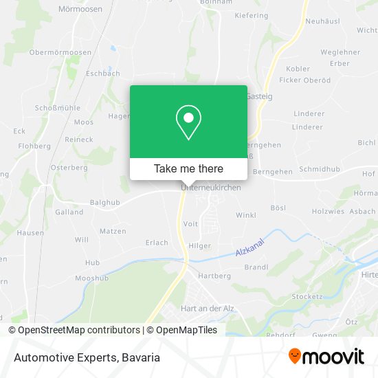Карта Automotive Experts