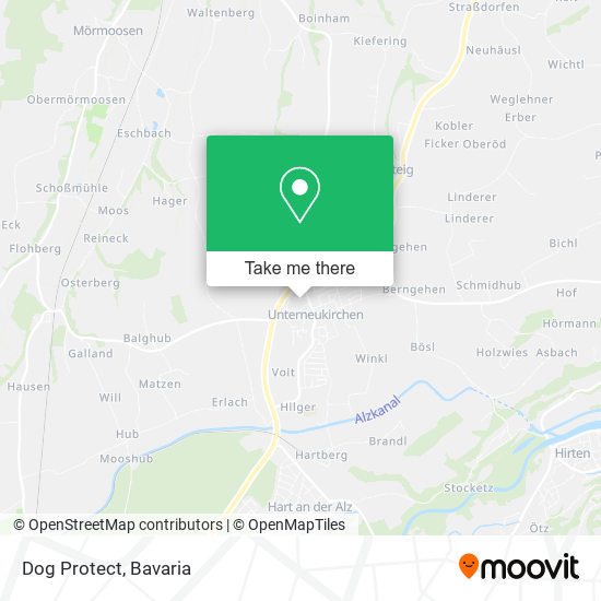 Dog Protect map