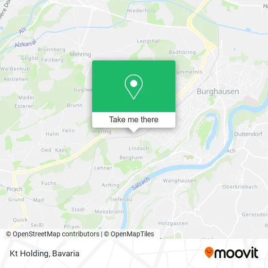 Карта Kt Holding