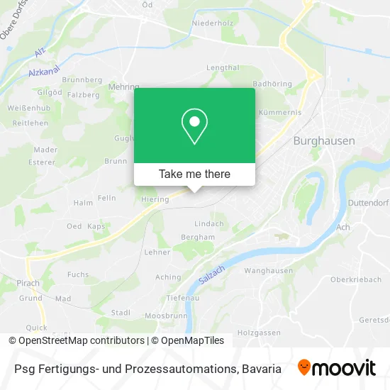 Карта Psg Fertigungs- und Prozessautomations