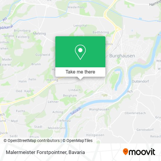 Malermeister Forstpointner map