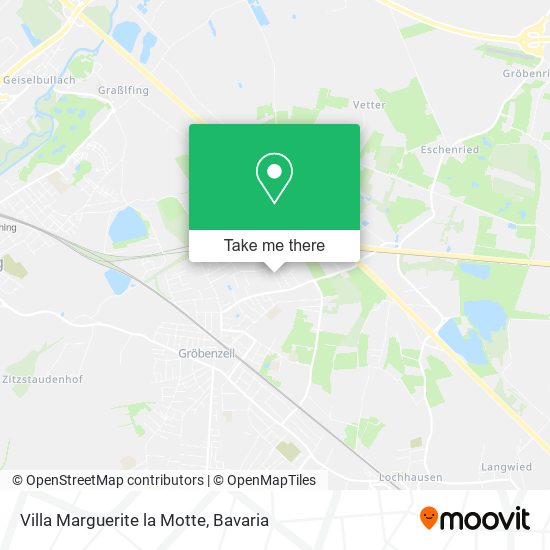 Villa Marguerite la Motte map