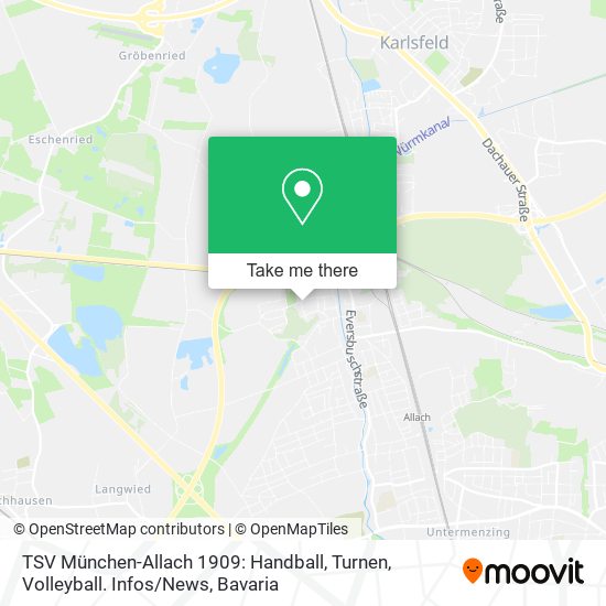 TSV München-Allach 1909: Handball, Turnen, Volleyball. Infos / News map