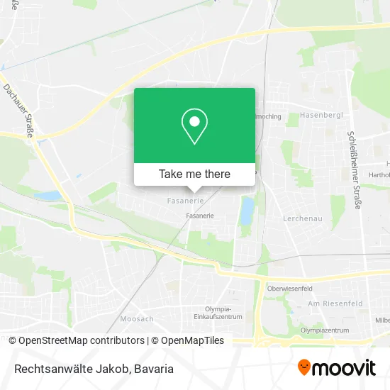Карта Rechtsanwälte Jakob