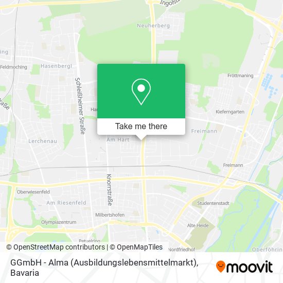 GGmbH - Alma (Ausbildungslebensmittelmarkt) map
