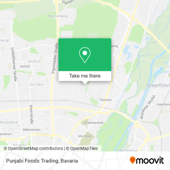 Карта Punjabi Foods Trading