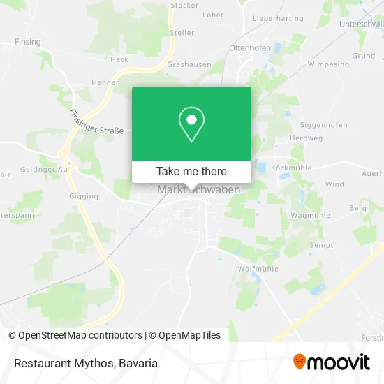 Карта Restaurant Mythos