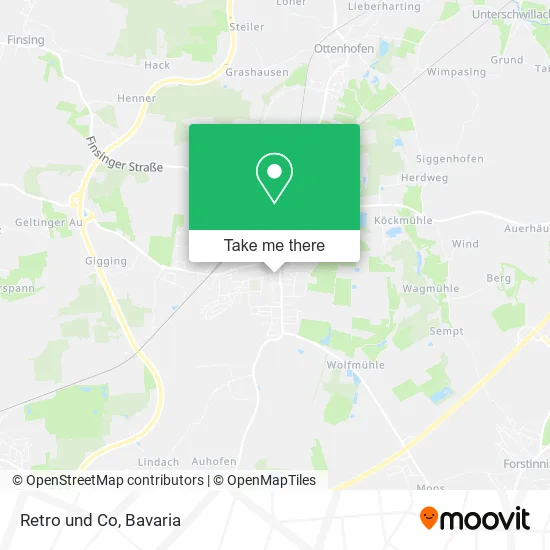 Карта Retro und Co