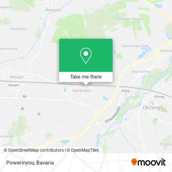 Карта Powerinyou