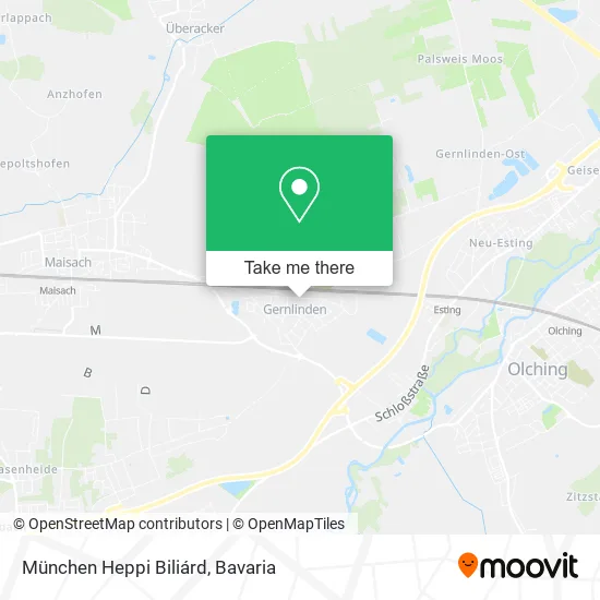 Карта München Heppi Biliárd