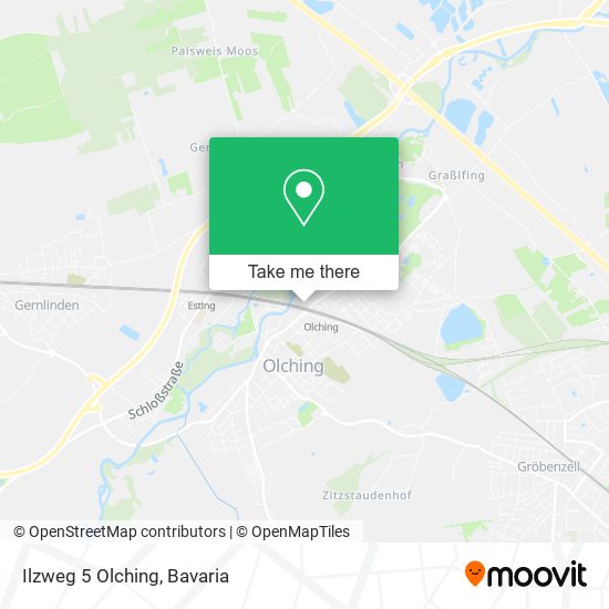 Карта Ilzweg 5 Olching
