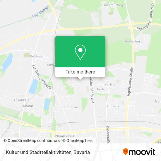 Kultur und Stadtteilaktivitäten map