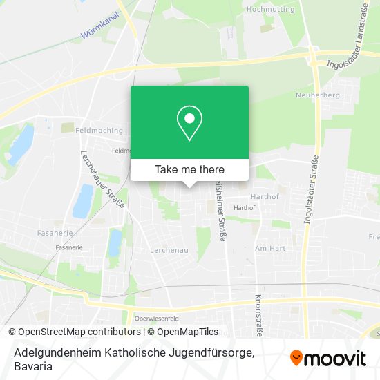 Adelgundenheim Katholische Jugendfürsorge map