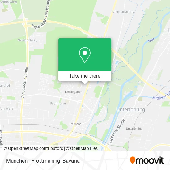 Карта München - Fröttmaning
