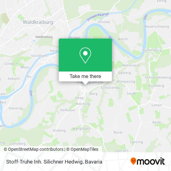 Stoff-Truhe Inh. Silichner Hedwig map