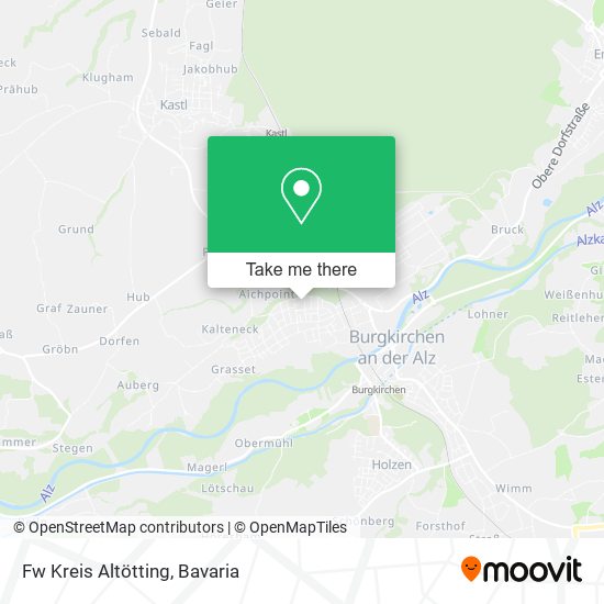 Карта Fw Kreis Altötting