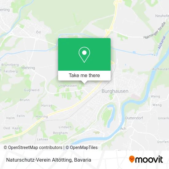 Карта Naturschutz-Verein Altötting