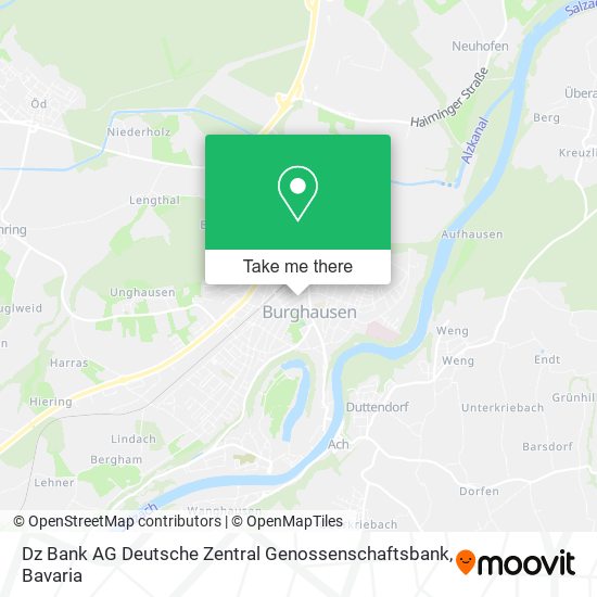 Dz Bank AG Deutsche Zentral Genossenschaftsbank map