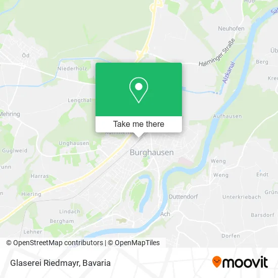 Карта Glaserei Riedmayr