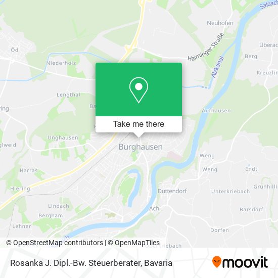 Rosanka J. Dipl.-Bw. Steuerberater map