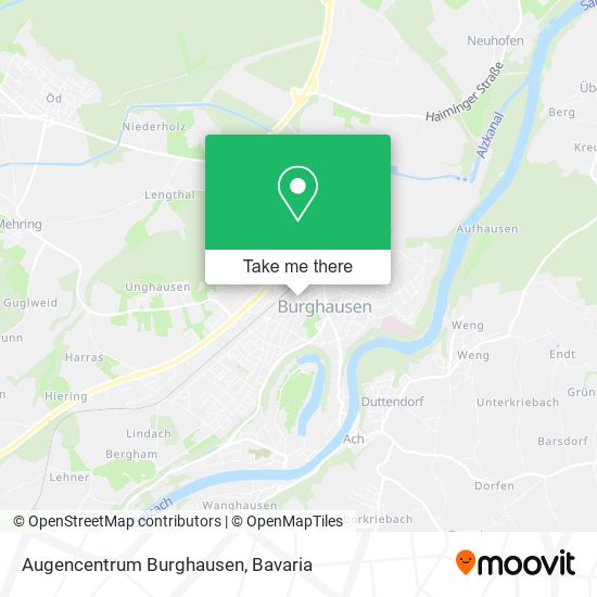 Augencentrum Burghausen map